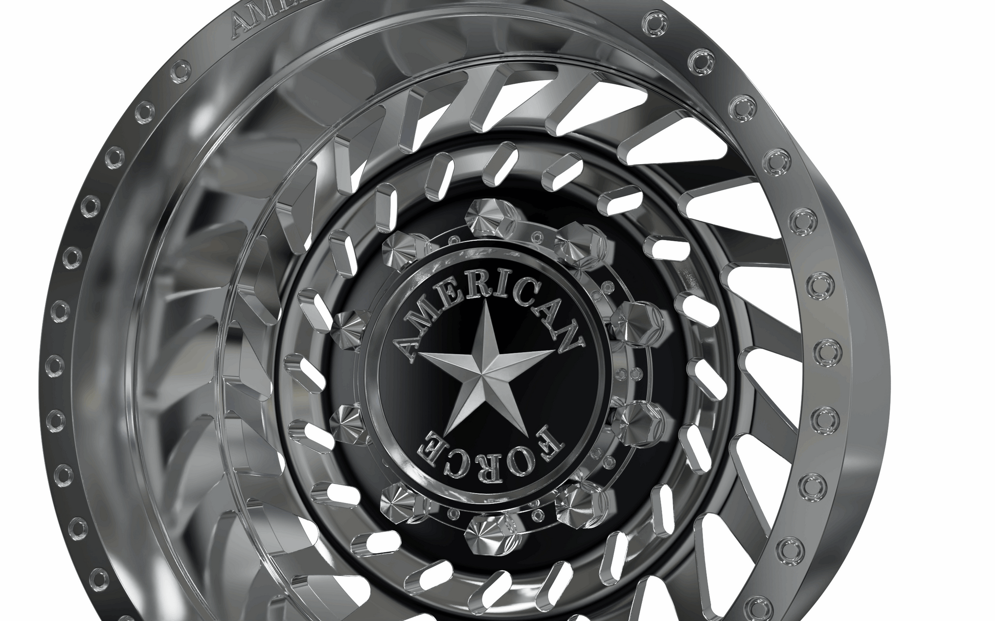 STL FILE REAR AMERICAN FORCE N18 CUTLASS DRW WHEEL 3D MODEL - ARTISTIT