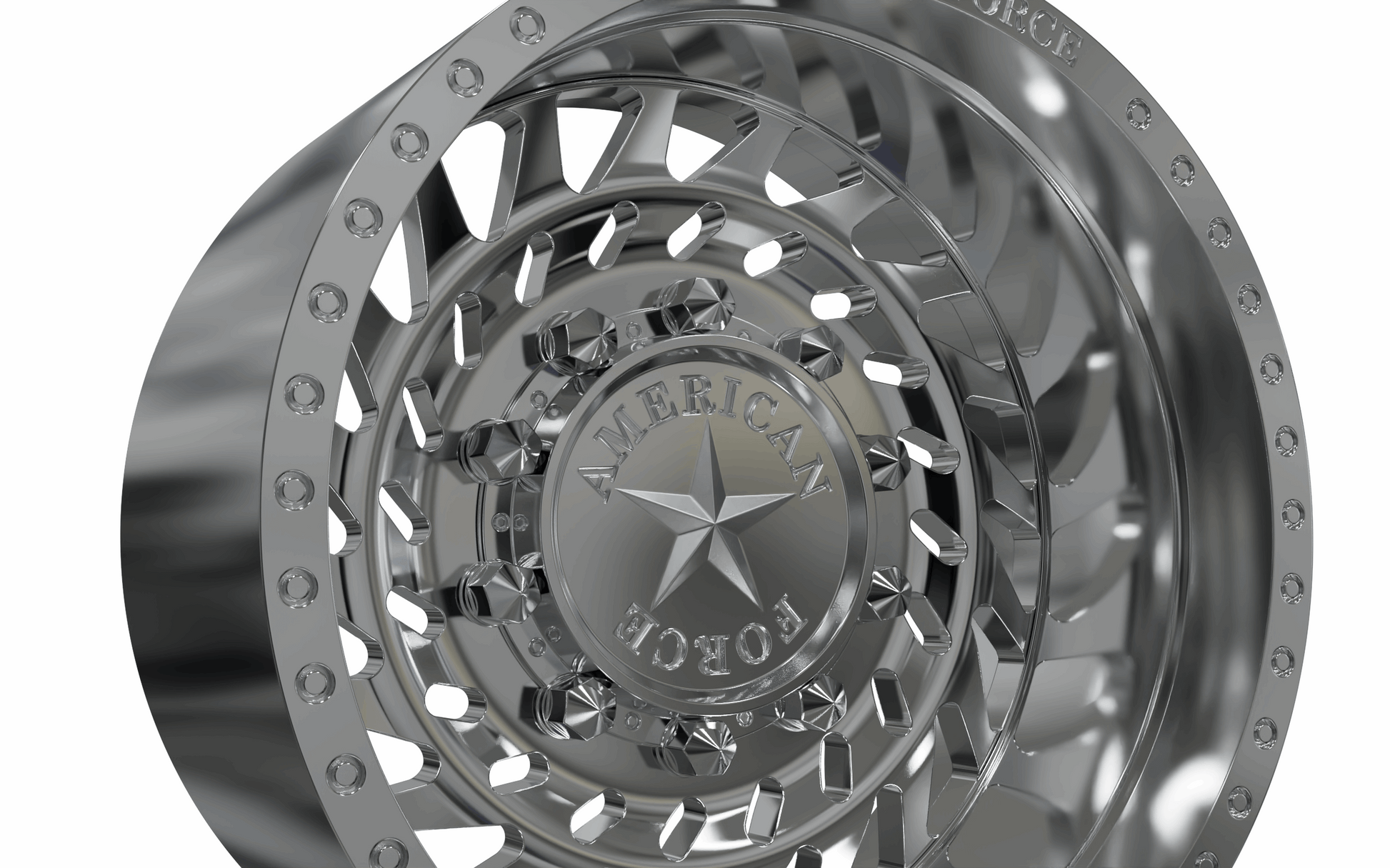 STL FILE REAR AMERICAN FORCE N18 CUTLASS DRW WHEEL 3D MODEL - ARTISTIT