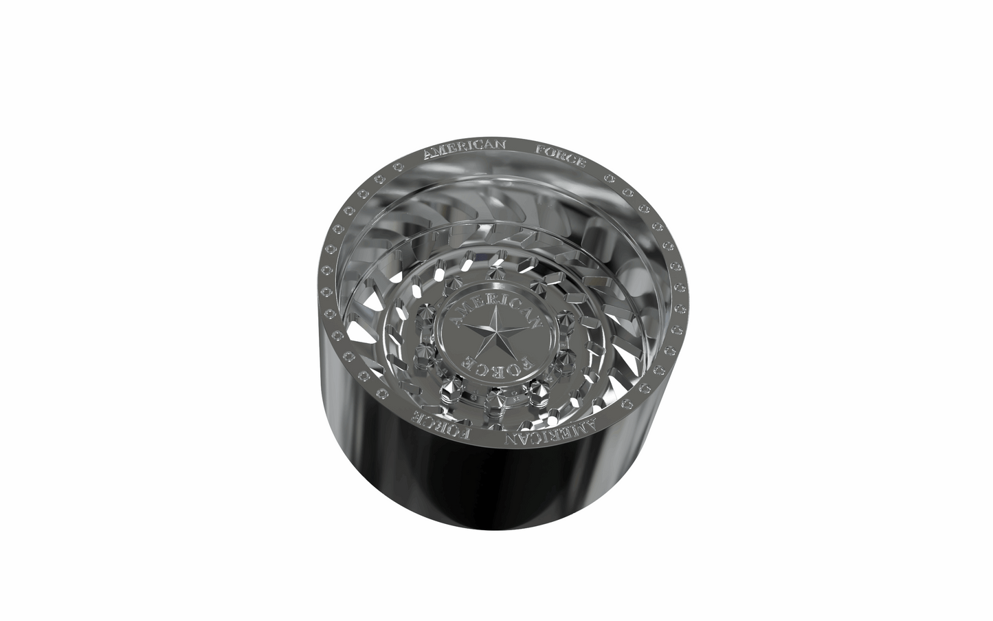 STL FILE REAR AMERICAN FORCE N18 CUTLASS DRW WHEEL 3D MODEL - ARTISTIT