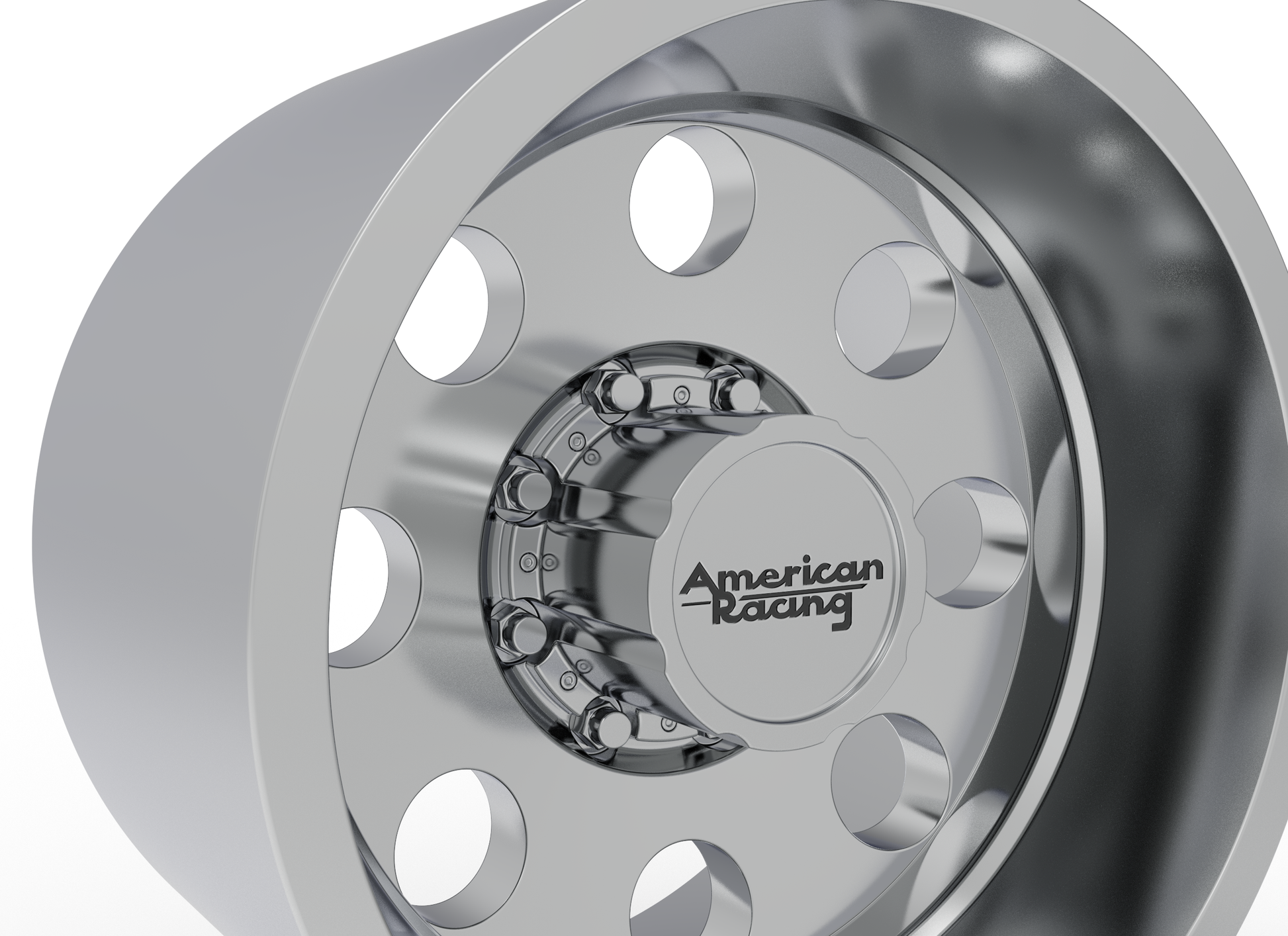 STL FILE AMERICAN RACING REAR BAJA DUALLY WHEEL 3D MODEL - ARTISTIT