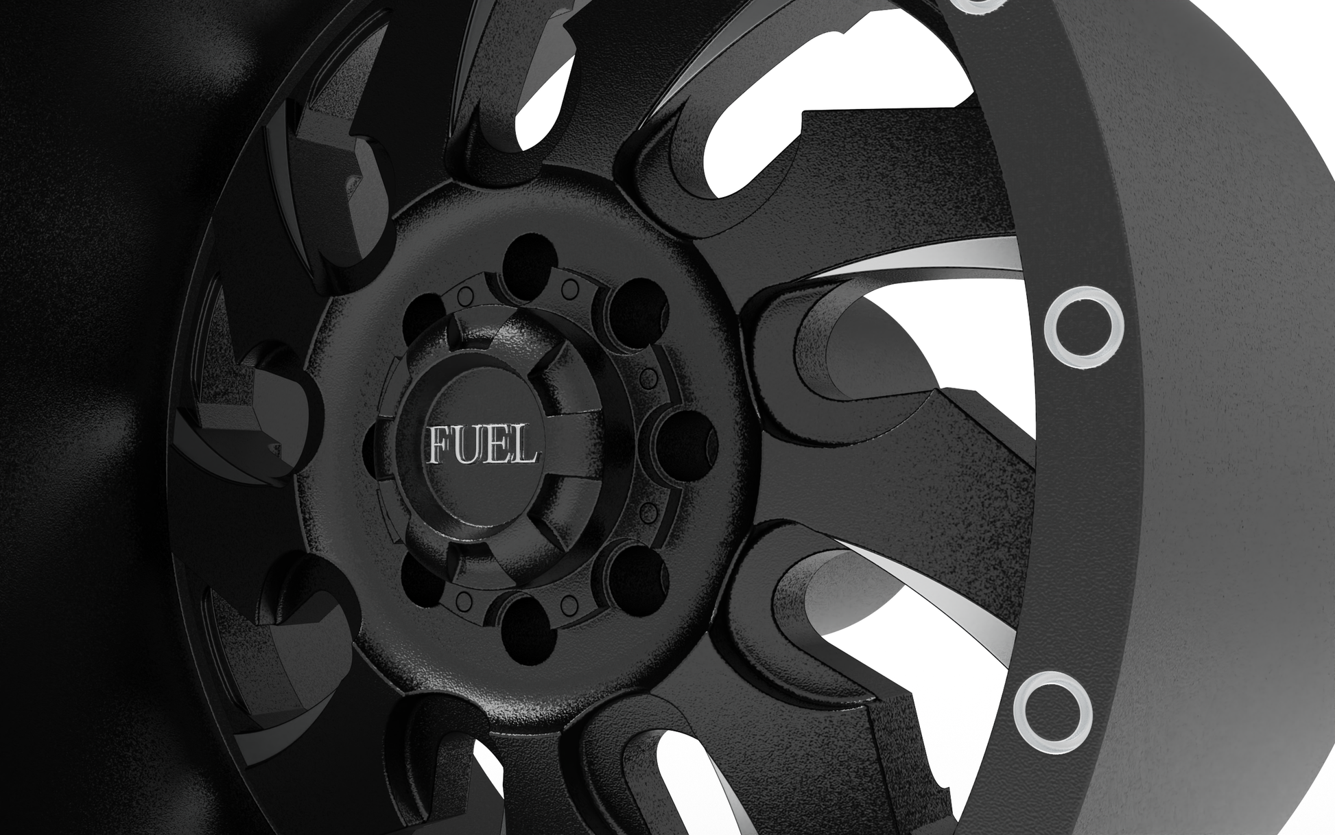 STL FILE FUEL REAR CLEAVER WHEEL 3D MODEL - ARTISTIT