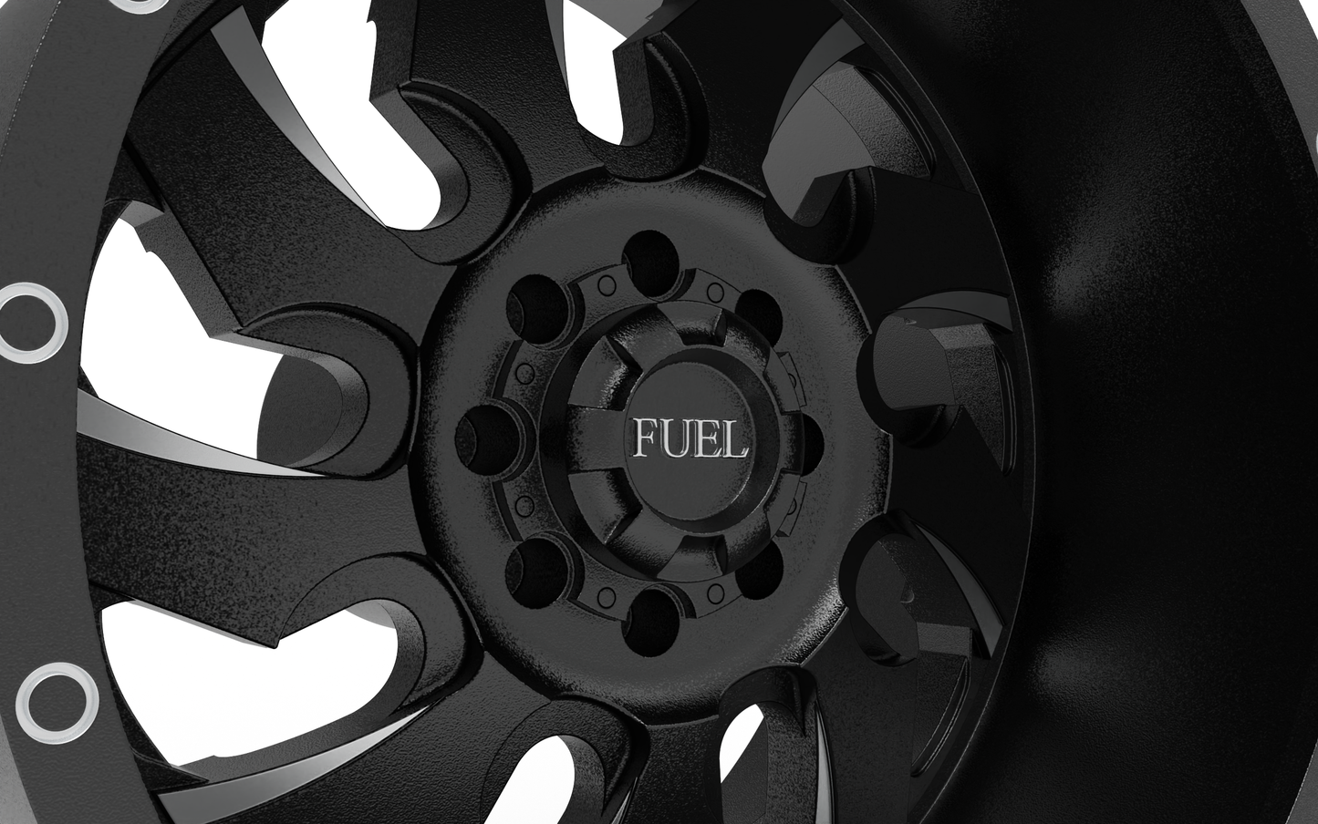 STL FILE FUEL REAR CLEAVER WHEEL 3D MODEL - ARTISTIT