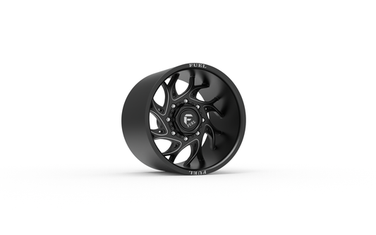 STL FILE FUEL REAR RUNNER WHEEL 3D MODEL - ARTISTIT