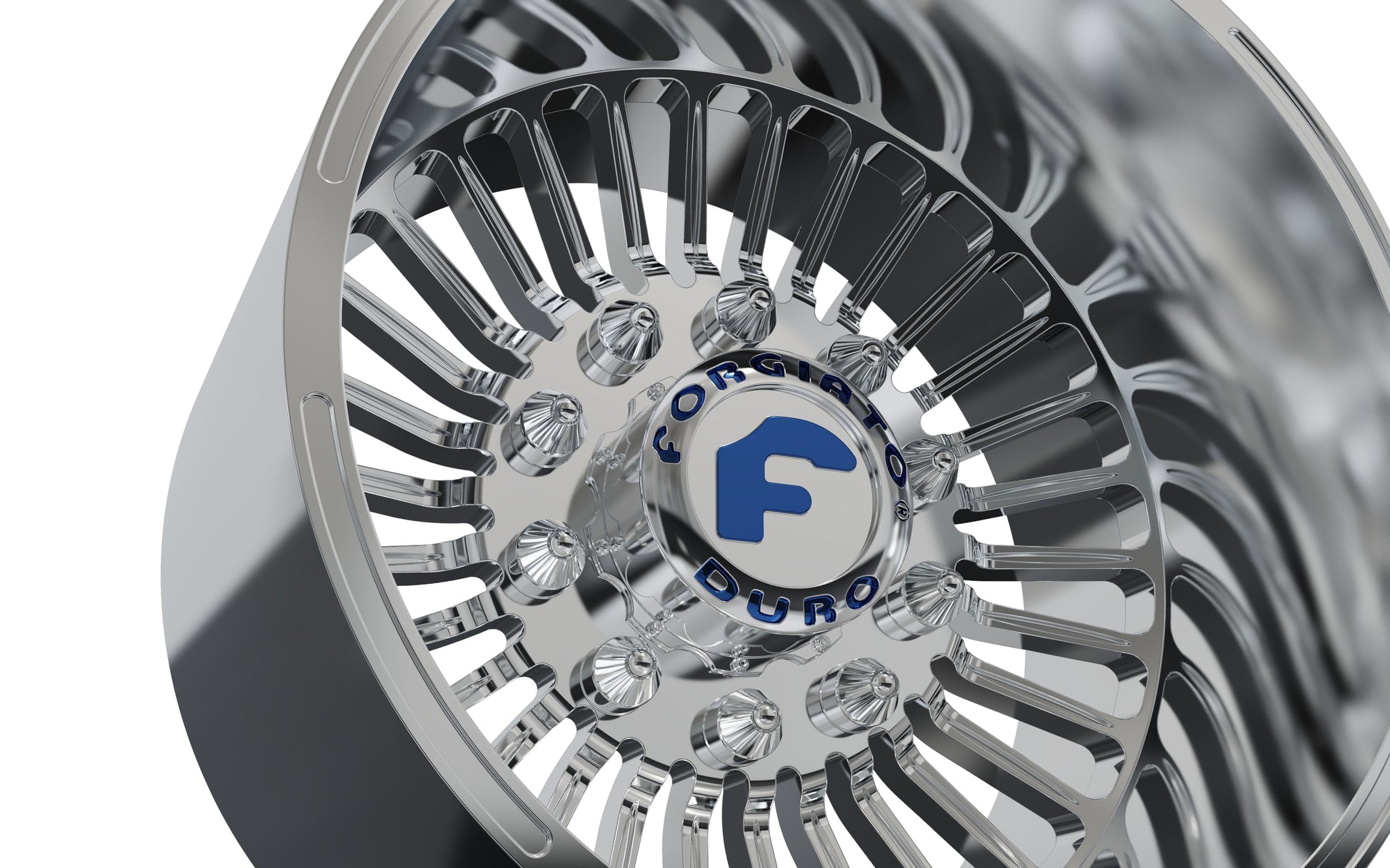 STL FILE REAR forgiato Cablata-D DURO DUALLY WHEEL - ARTISTIT