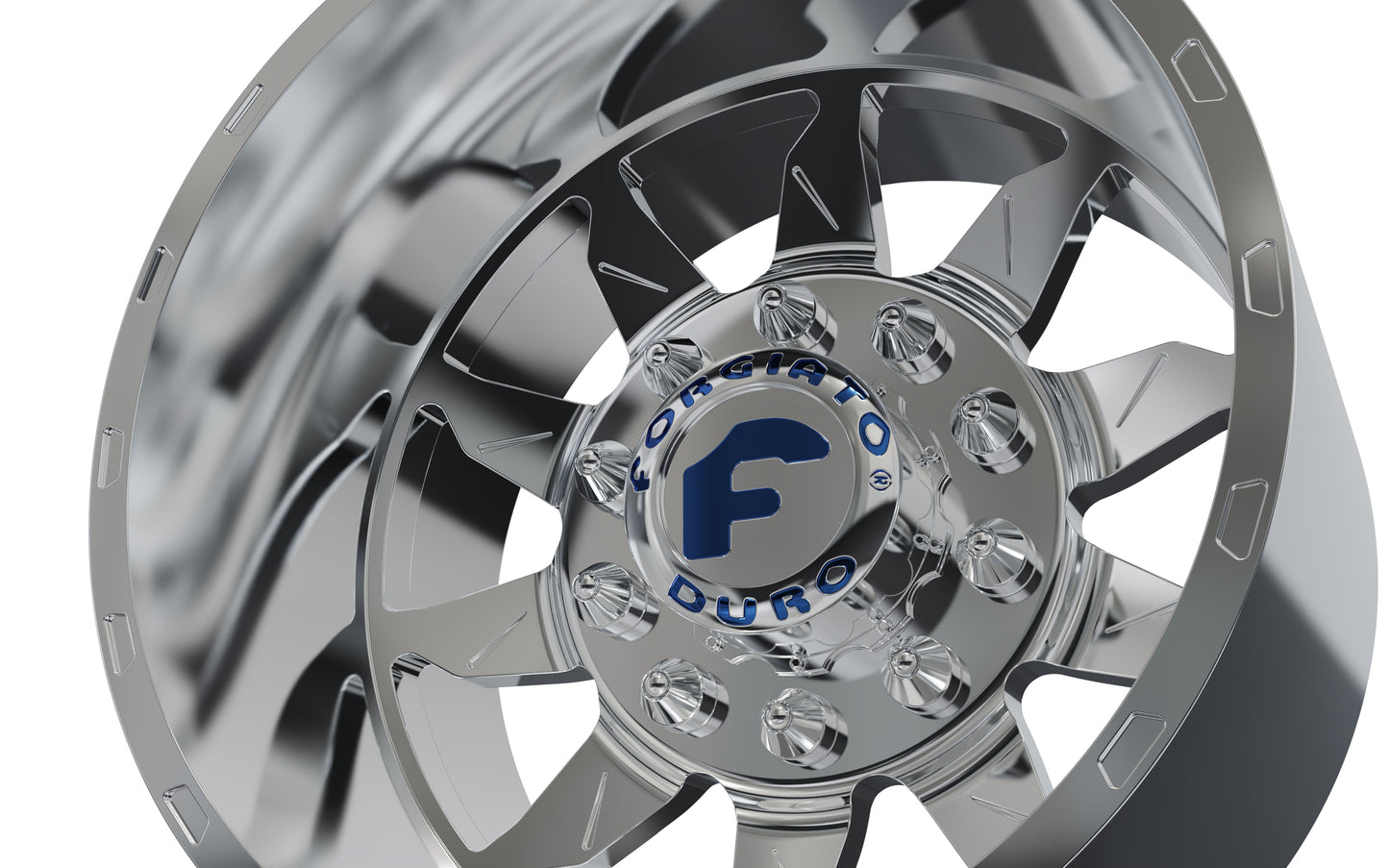STL FILE REAR forgiato Montagna DURO DUALLY WHEEL - ARTISTIT