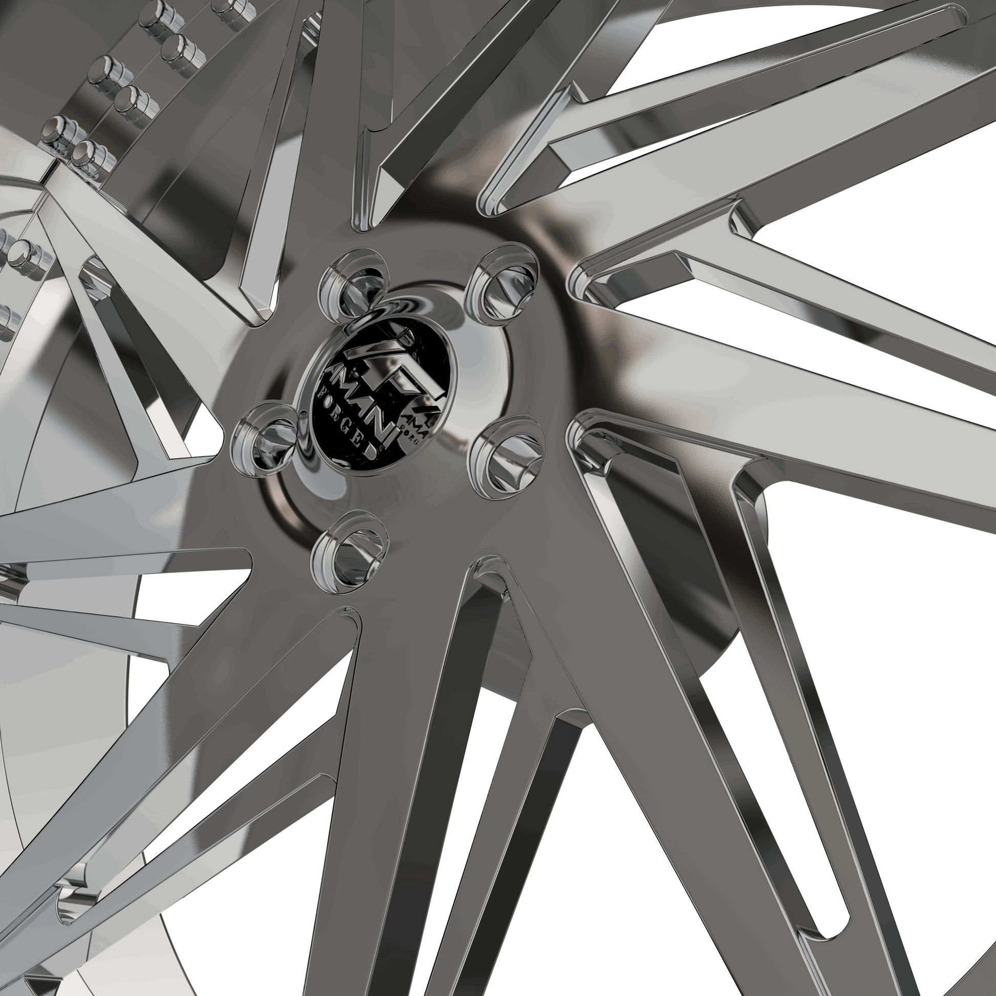 STL FILE AMANI FORGED AMAZIN ORIGINAL FORGED WHEEL 3D MODEL - ARTISTIT