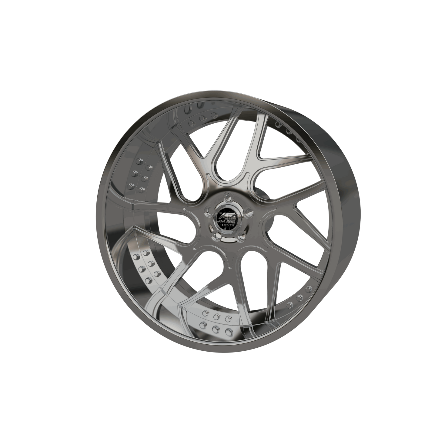 STL FILE AMANI FORGED Apollo ORIGINAL FORGED WHEEL 3D MODEL - ARTISTIT