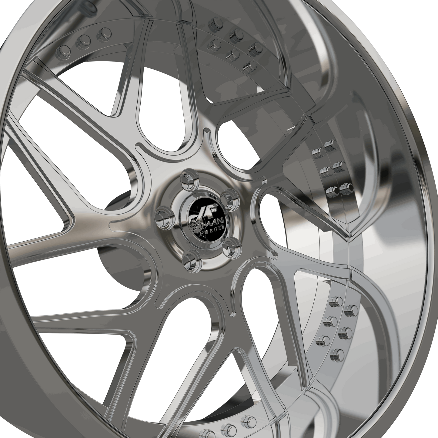 STL FILE AMANI FORGED Apollo ORIGINAL FORGED WHEEL 3D MODEL - ARTISTIT