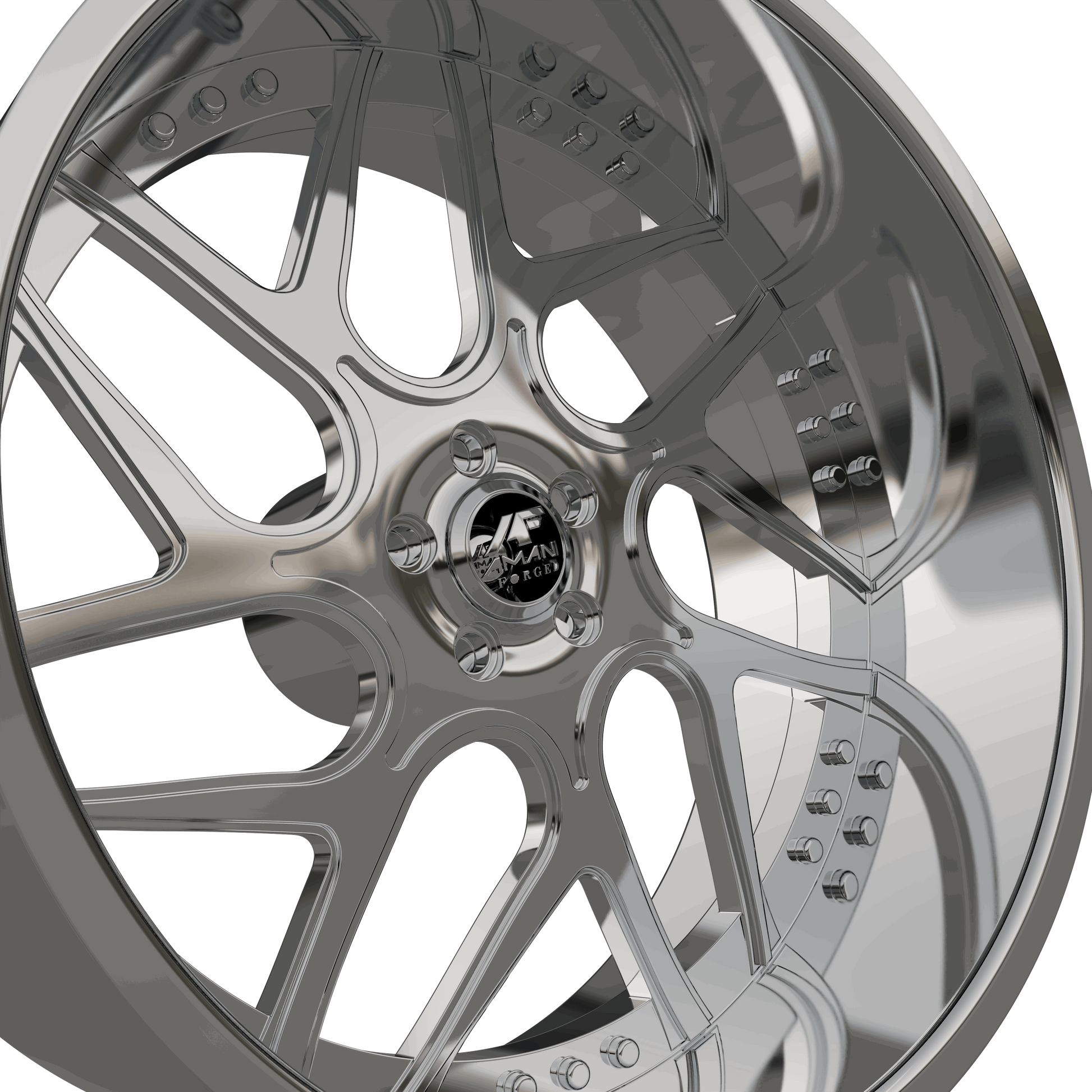 STL FILE AMANI FORGED Apollo ORIGINAL FORGED WHEEL 3D MODEL - ARTISTIT