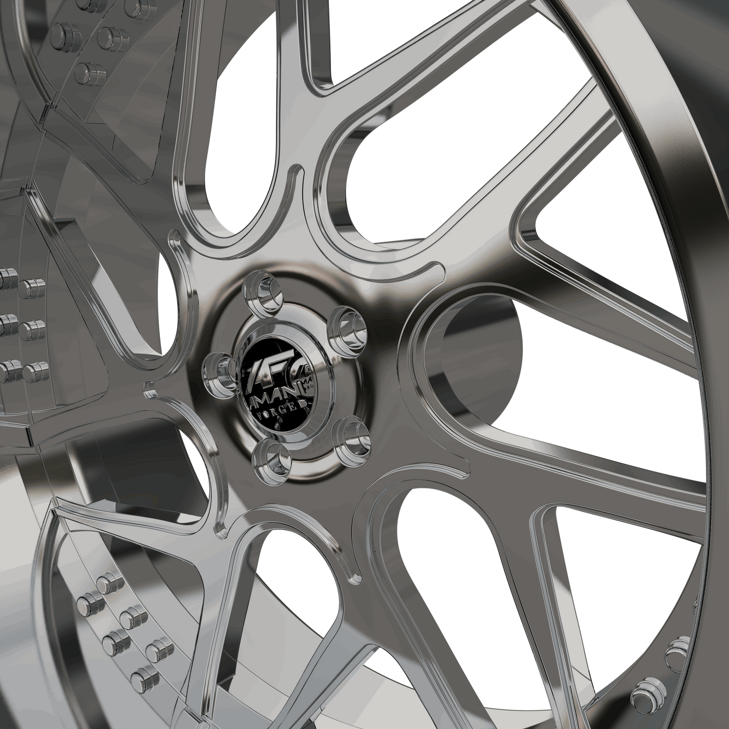STL FILE AMANI FORGED Apollo ORIGINAL FORGED WHEEL 3D MODEL - ARTISTIT