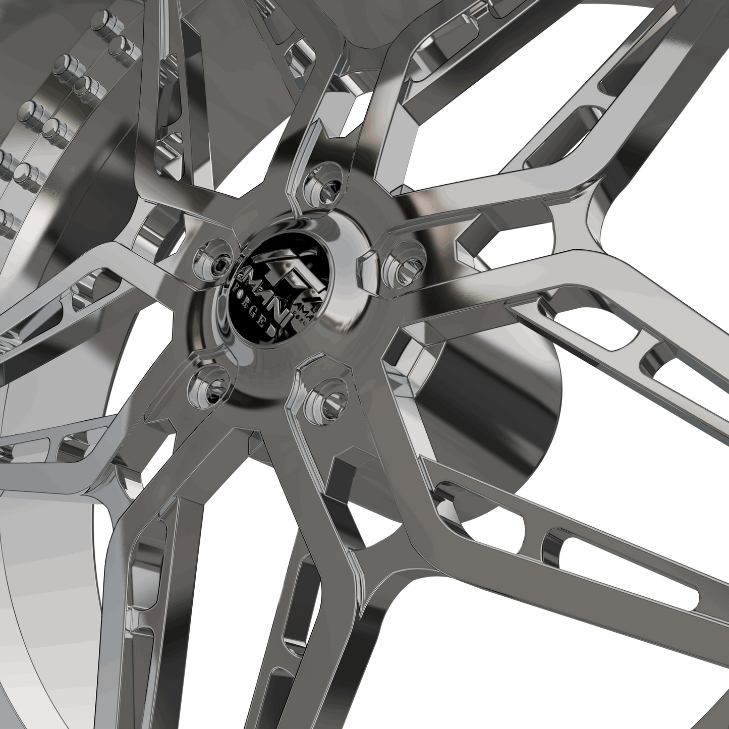 STL FILE AMANI FORGED ARAGON ORIGINAL FORGED WHEEL 3D MODEL - ARTISTIT