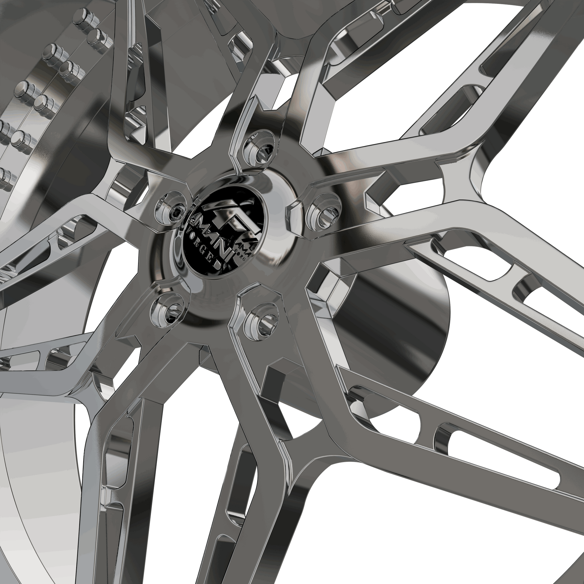 STL FILE AMANI FORGED ARAGON ORIGINAL FORGED WHEEL 3D MODEL - ARTISTIT