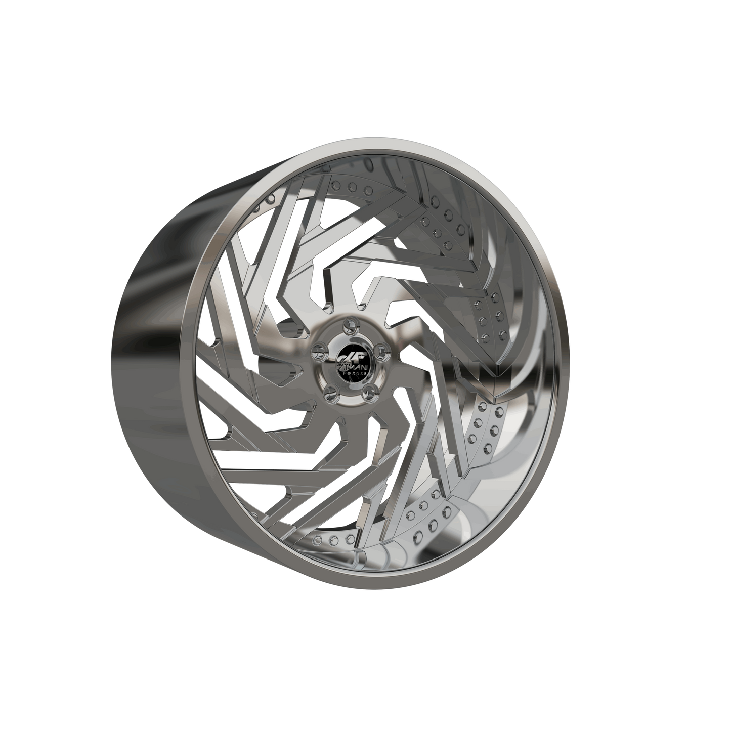 STL FILE AMANI FORGED Adesso ORIGINAL FORGED WHEEL 3D MODEL - ARTISTIT