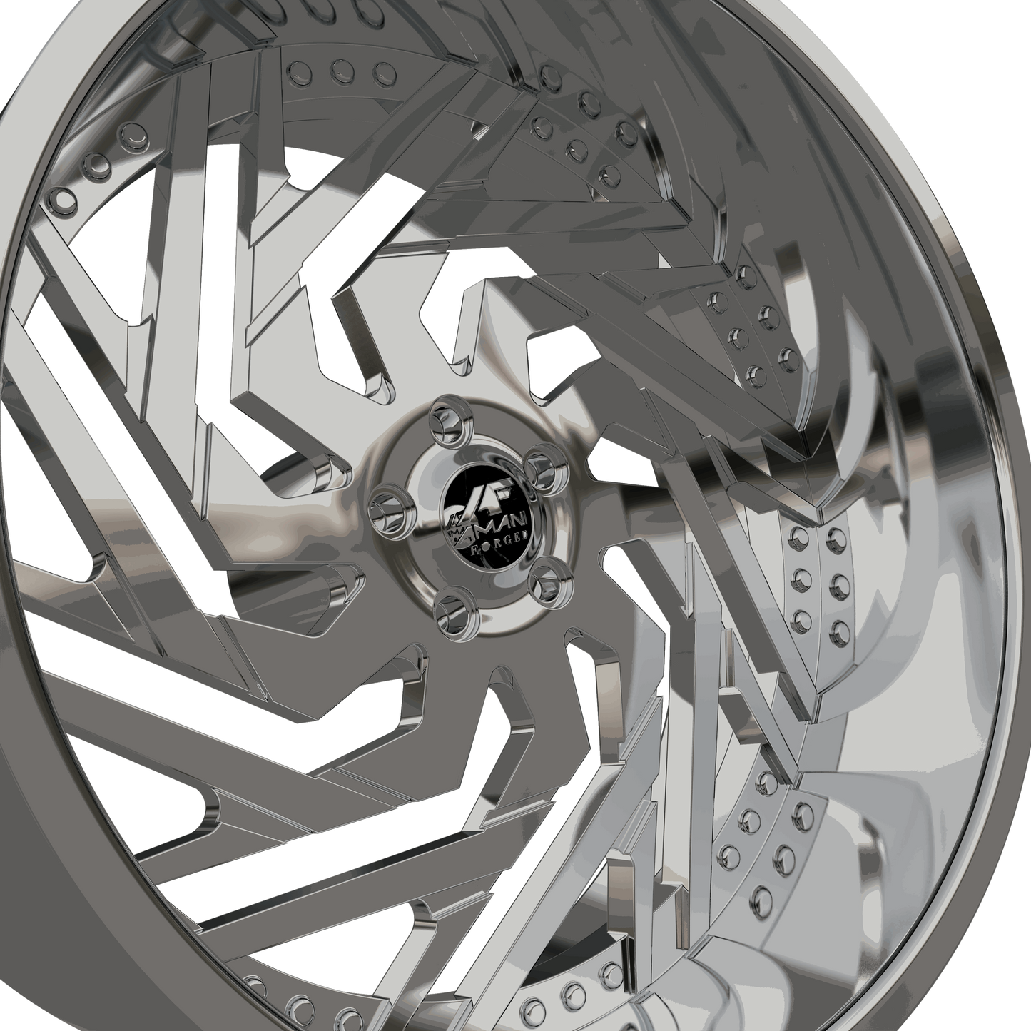 STL FILE AMANI FORGED Adesso ORIGINAL FORGED WHEEL 3D MODEL - ARTISTIT