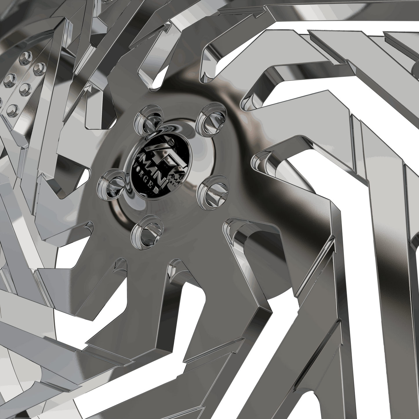 STL FILE AMANI FORGED Adesso ORIGINAL FORGED WHEEL 3D MODEL - ARTISTIT