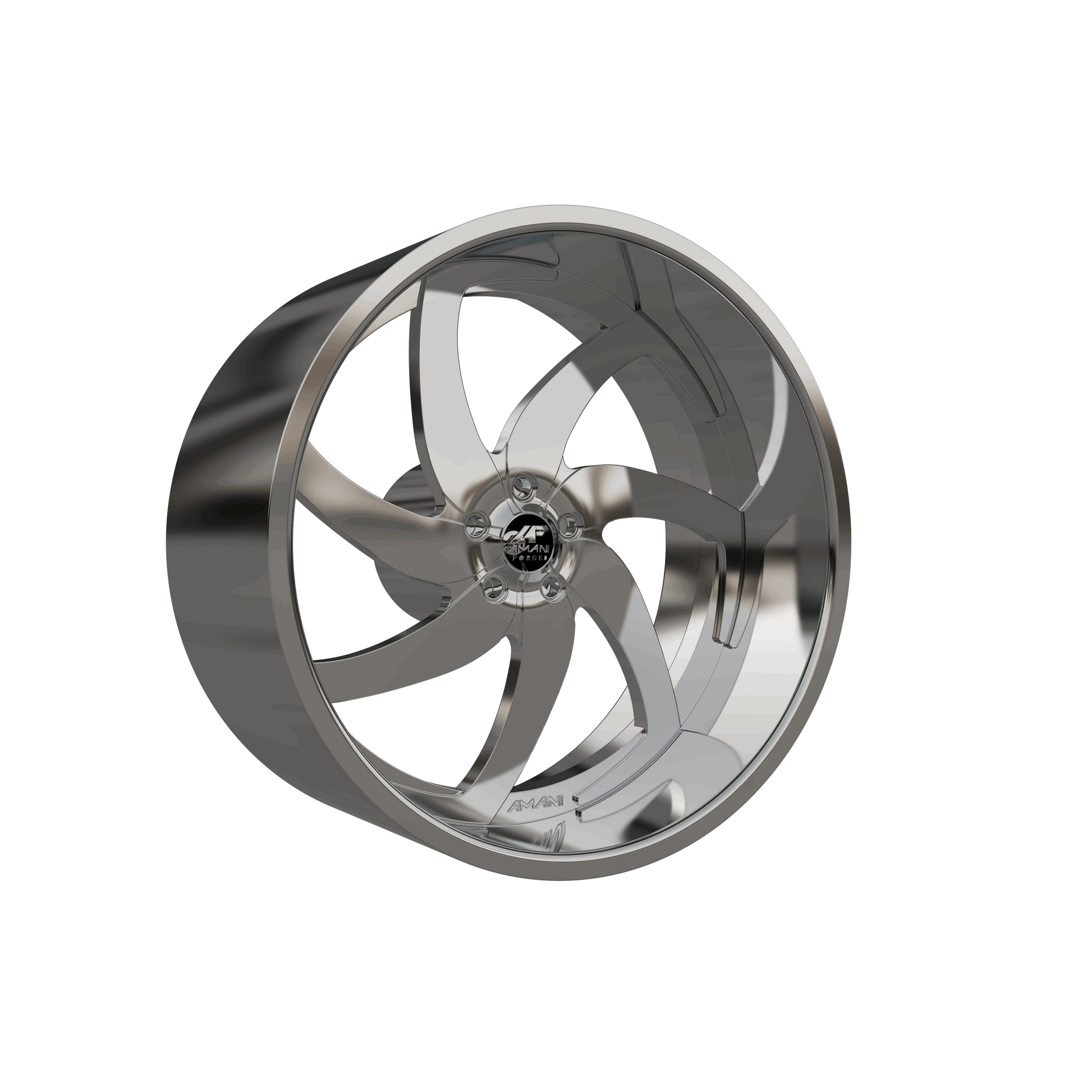 STL FILE AMANI FORGED ARGON ORIGINAL FORGED WHEEL 3D MODEL - ARTISTIT