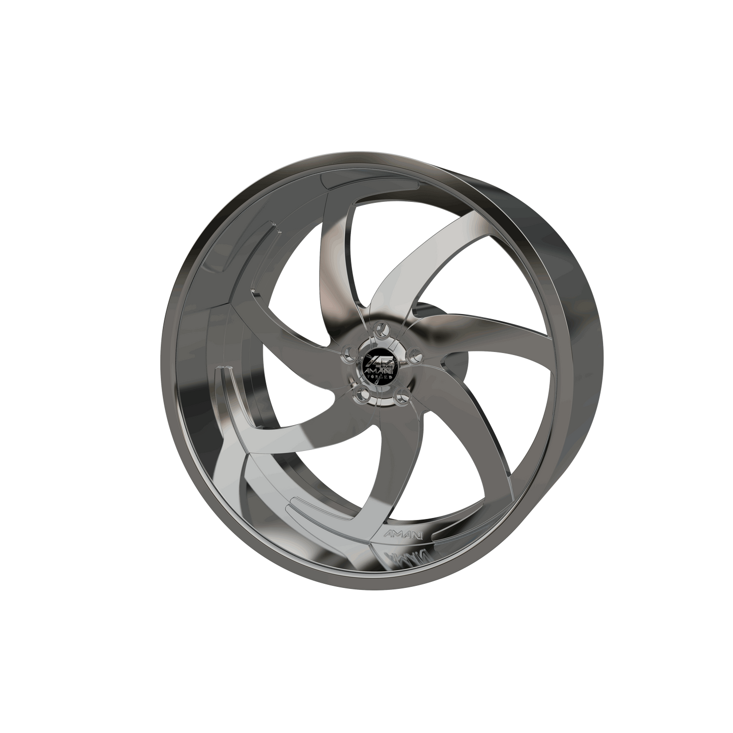 STL FILE AMANI FORGED ARGON ORIGINAL FORGED WHEEL 3D MODEL - ARTISTIT