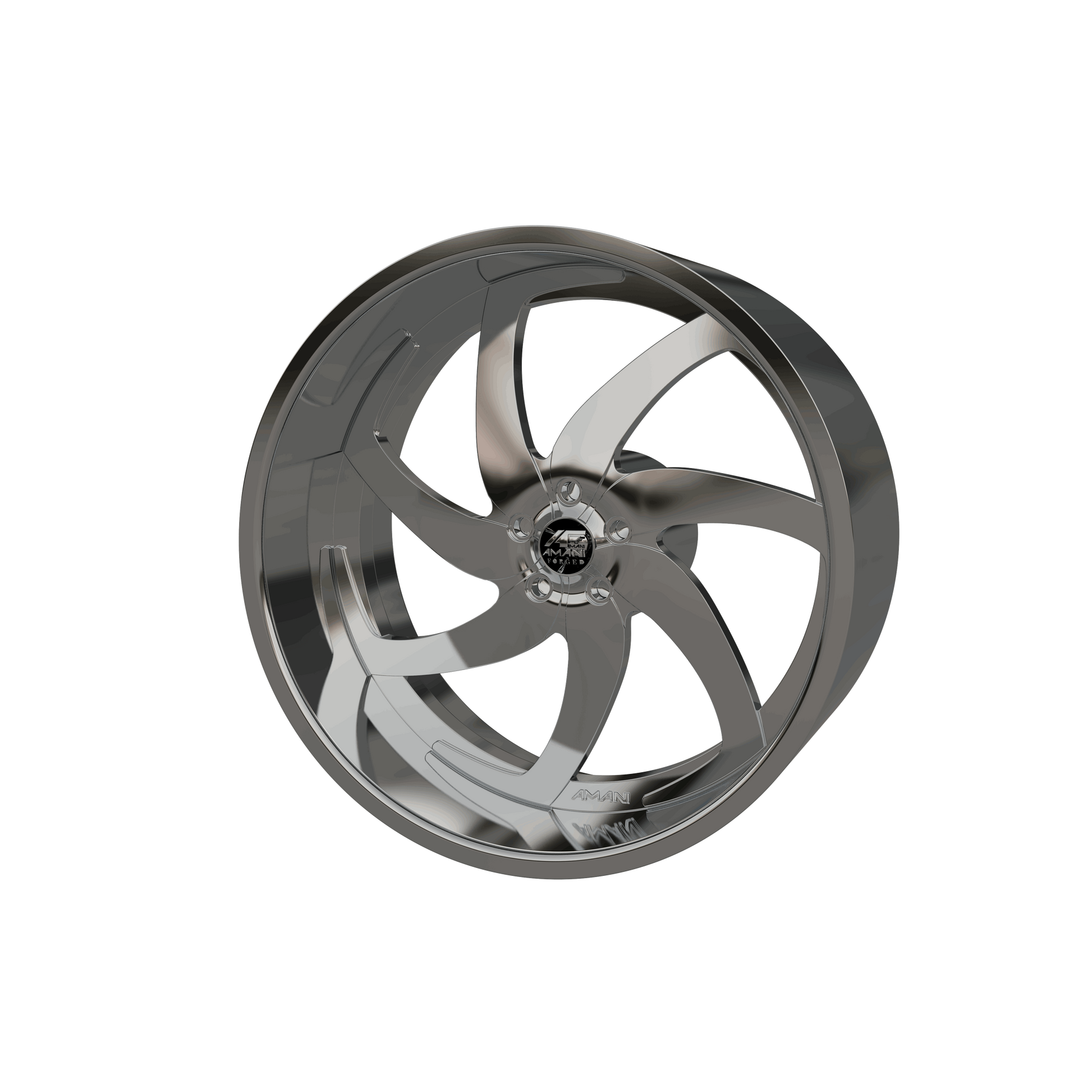 STL FILE AMANI FORGED ARGON ORIGINAL FORGED WHEEL 3D MODEL - ARTISTIT