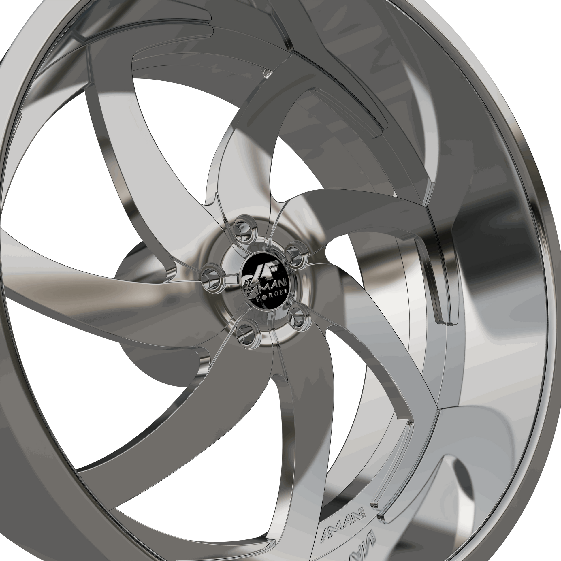STL FILE AMANI FORGED ARGON ORIGINAL FORGED WHEEL 3D MODEL - ARTISTIT