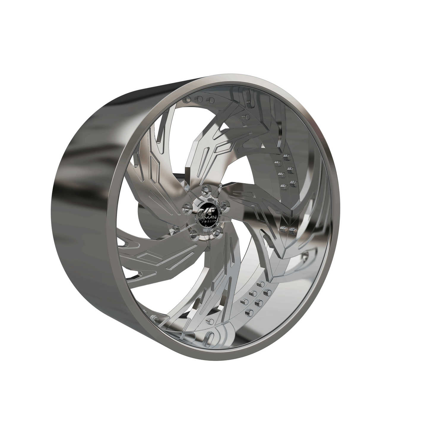 STL FILE AMANI FORGED BOCCA ORIGINAL FORGED WHEEL 3D MODEL - ARTISTIT