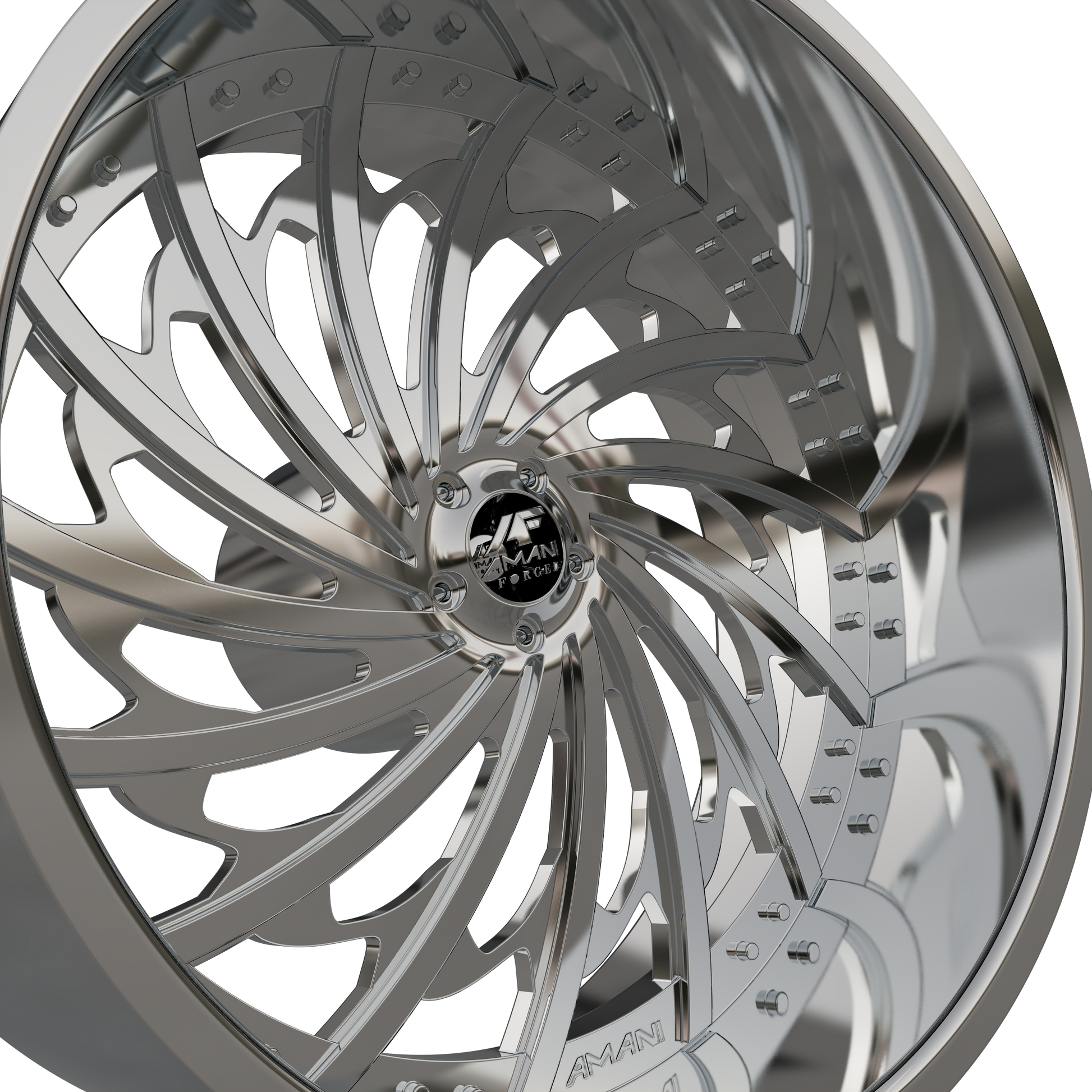 STL FILE AMANI FORGED CUSTOM CAPISCO ORIGINAL FORGED WHEEL 3D MODEL - ARTISTIT