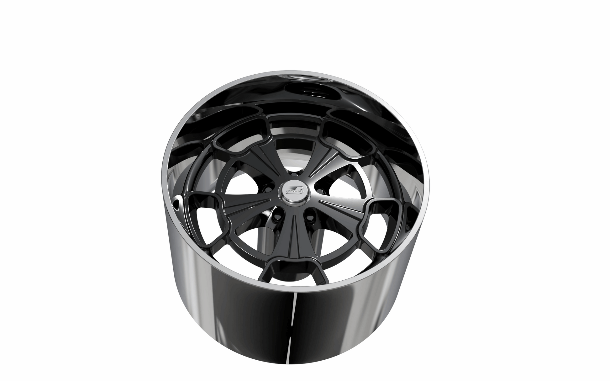 STL FILE BILLET SPECIALTIES REVOLUTION wheel 3D MODEL - ARTISTIT