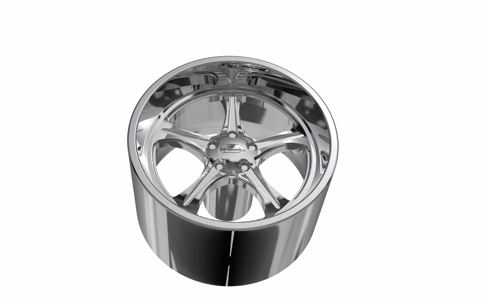 STL FILE BILLET SPECIALTIES SLG20 - HOLLOWPOINT wheel 3D MODEL - ARTISTIT