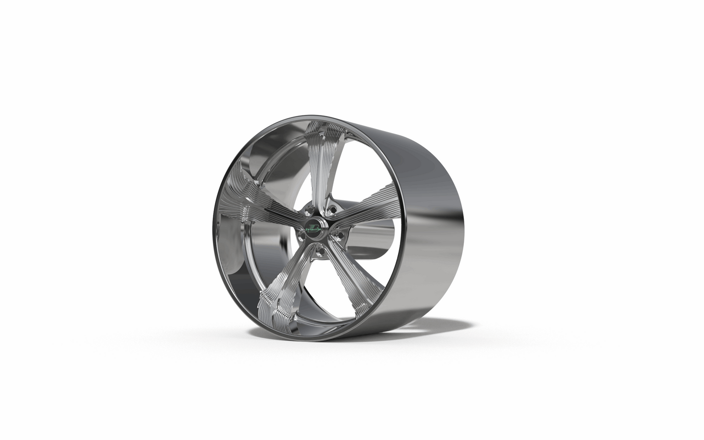 STL FILE BILLET SPECIALTIES SLG53 - TALLADEGA wheel 3D MODEL - ARTISTIT
