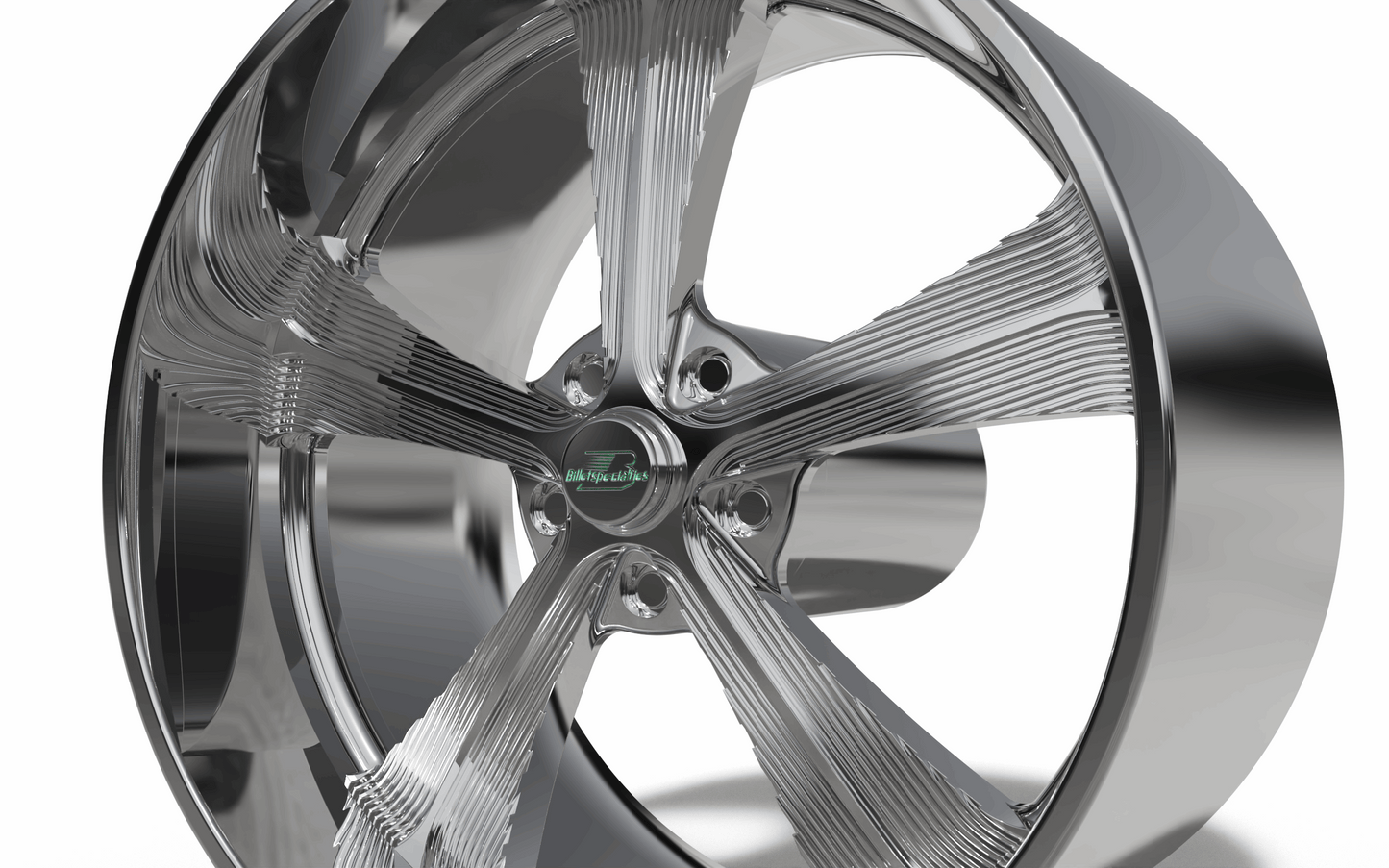 STL FILE BILLET SPECIALTIES SLG53 - TALLADEGA wheel 3D MODEL - ARTISTIT