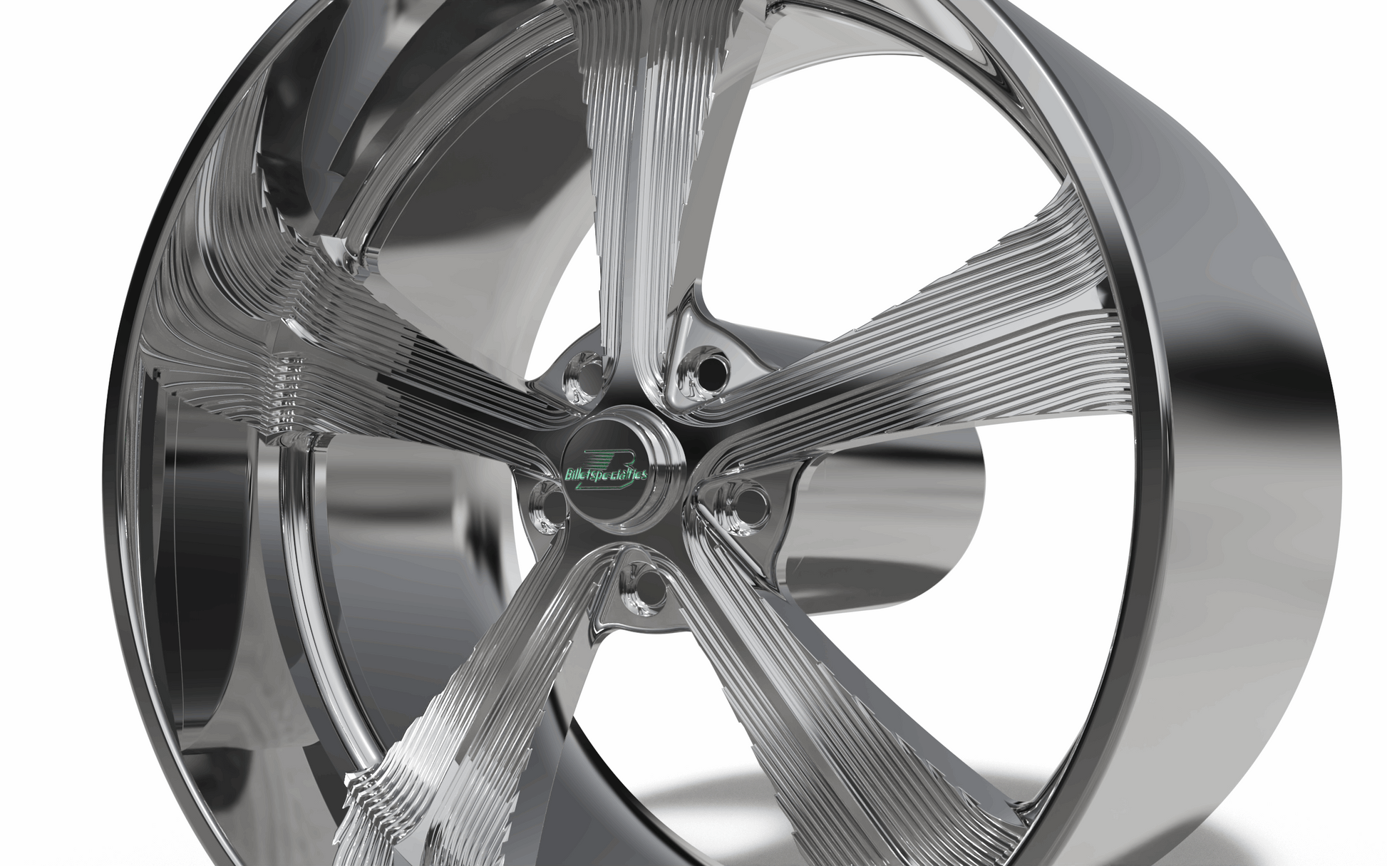 STL FILE BILLET SPECIALTIES SLG53 - TALLADEGA wheel 3D MODEL - ARTISTIT