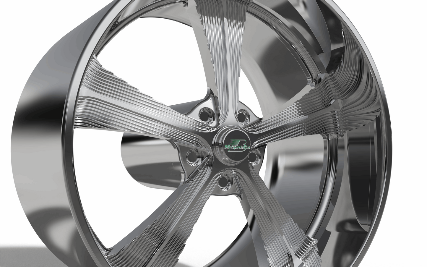 STL FILE BILLET SPECIALTIES SLG53 - TALLADEGA wheel 3D MODEL - ARTISTIT