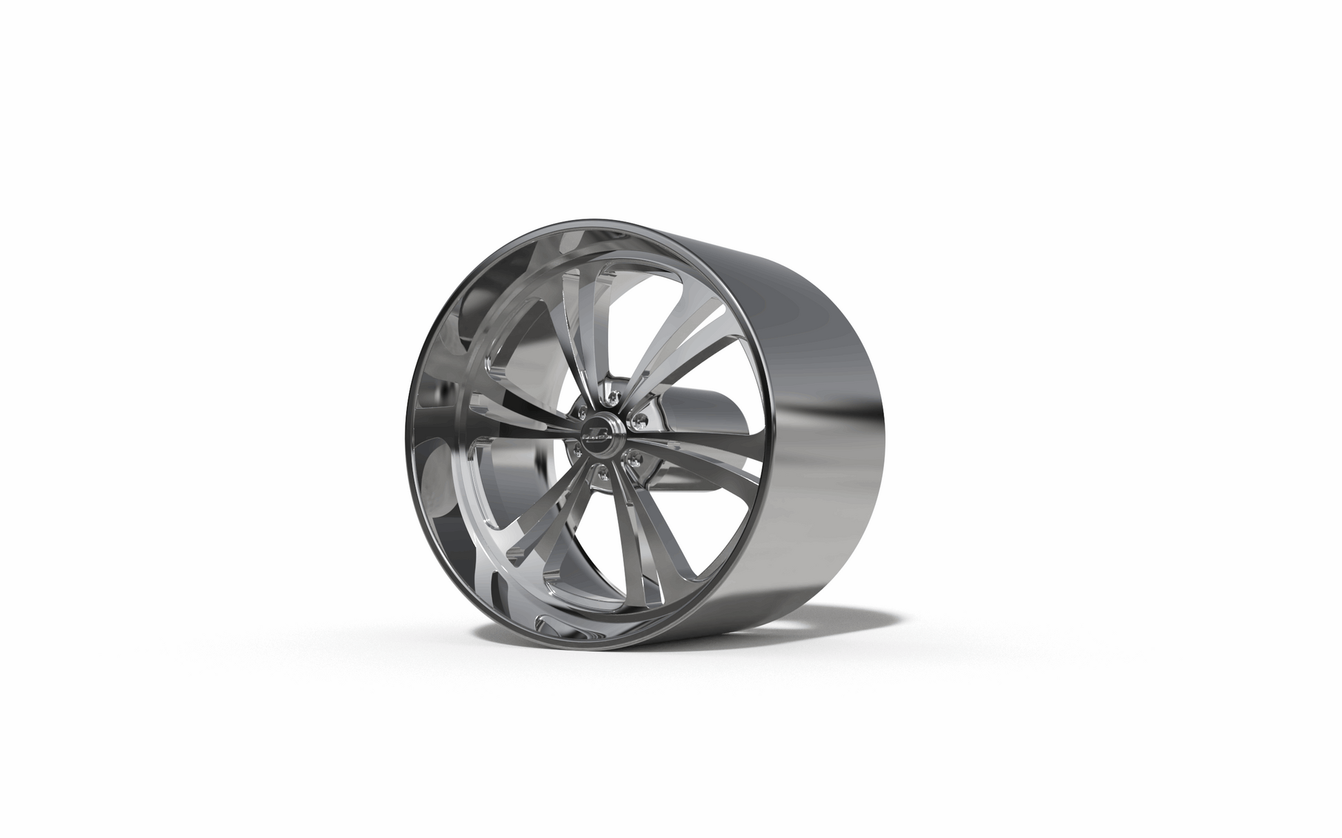 STL FILE BILLET SPECIALTIES SLG56 - SWEEP 6 wheel 3D MODEL - ARTISTIT
