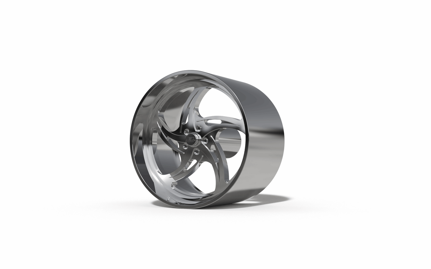 STL FILE BILLET SPECIALTIES SLG85 - HURRICANE wheel 3D MODEL - ARTISTIT