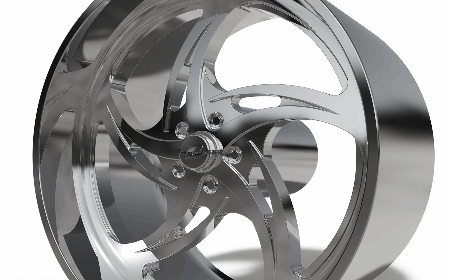 STL FILE BILLET SPECIALTIES SLG85 - HURRICANE wheel 3D MODEL - ARTISTIT