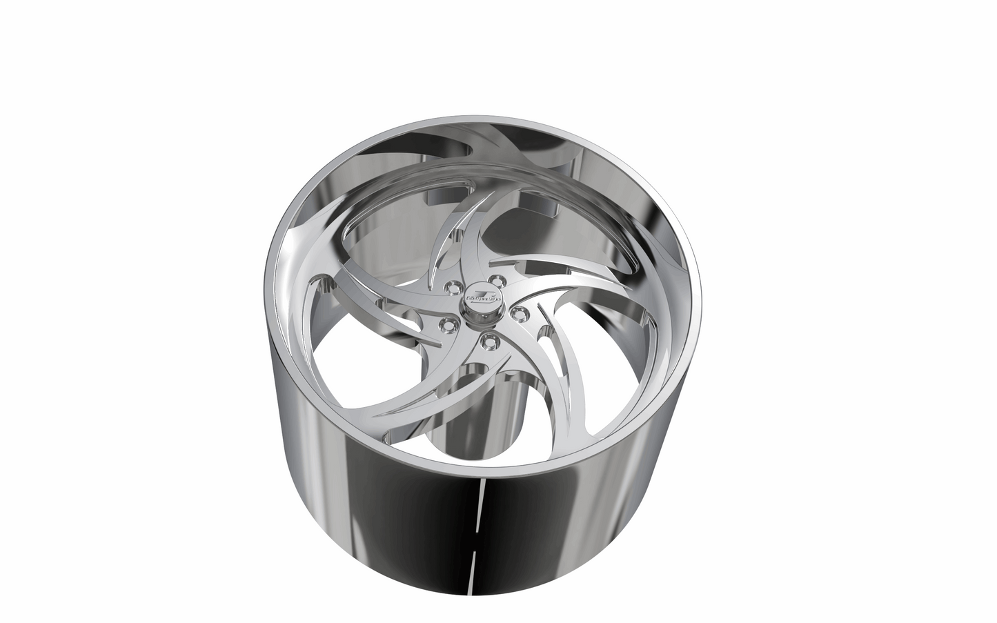 STL FILE BILLET SPECIALTIES SLG85 - HURRICANE wheel 3D MODEL - ARTISTIT