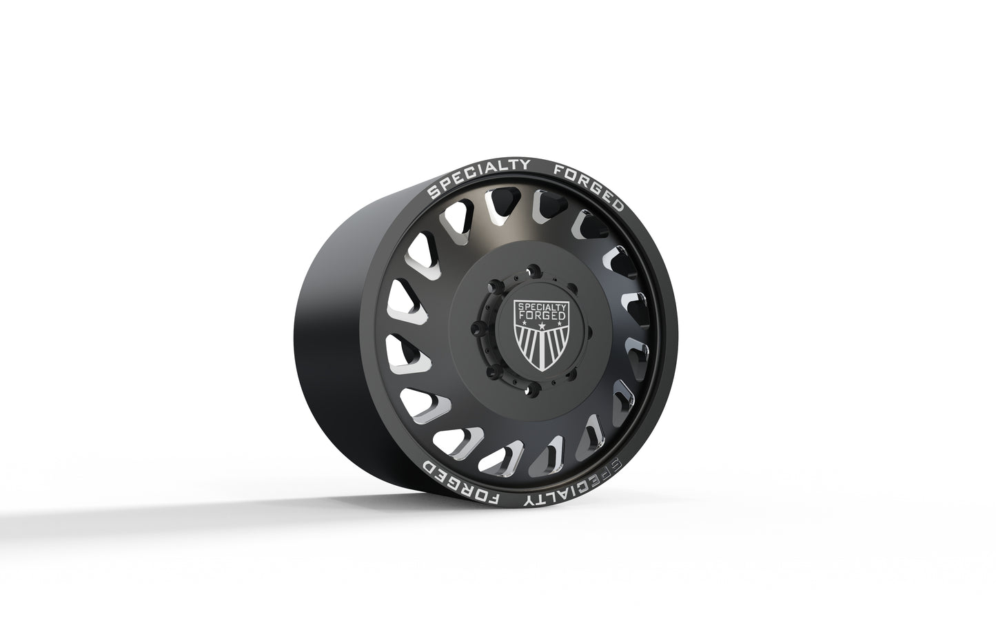 STL FILE FRONT SPECIALITY FORGED D001 DUALLY WHEEL 3D MODEL - ARTISTIT