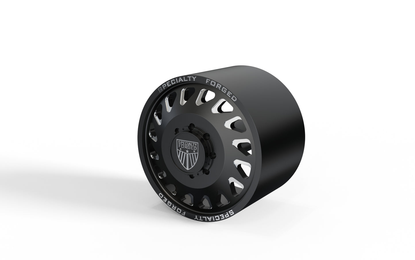 STL FILE FRONT SPECIALITY FORGED D001 DUALLY WHEEL 3D MODEL - ARTISTIT