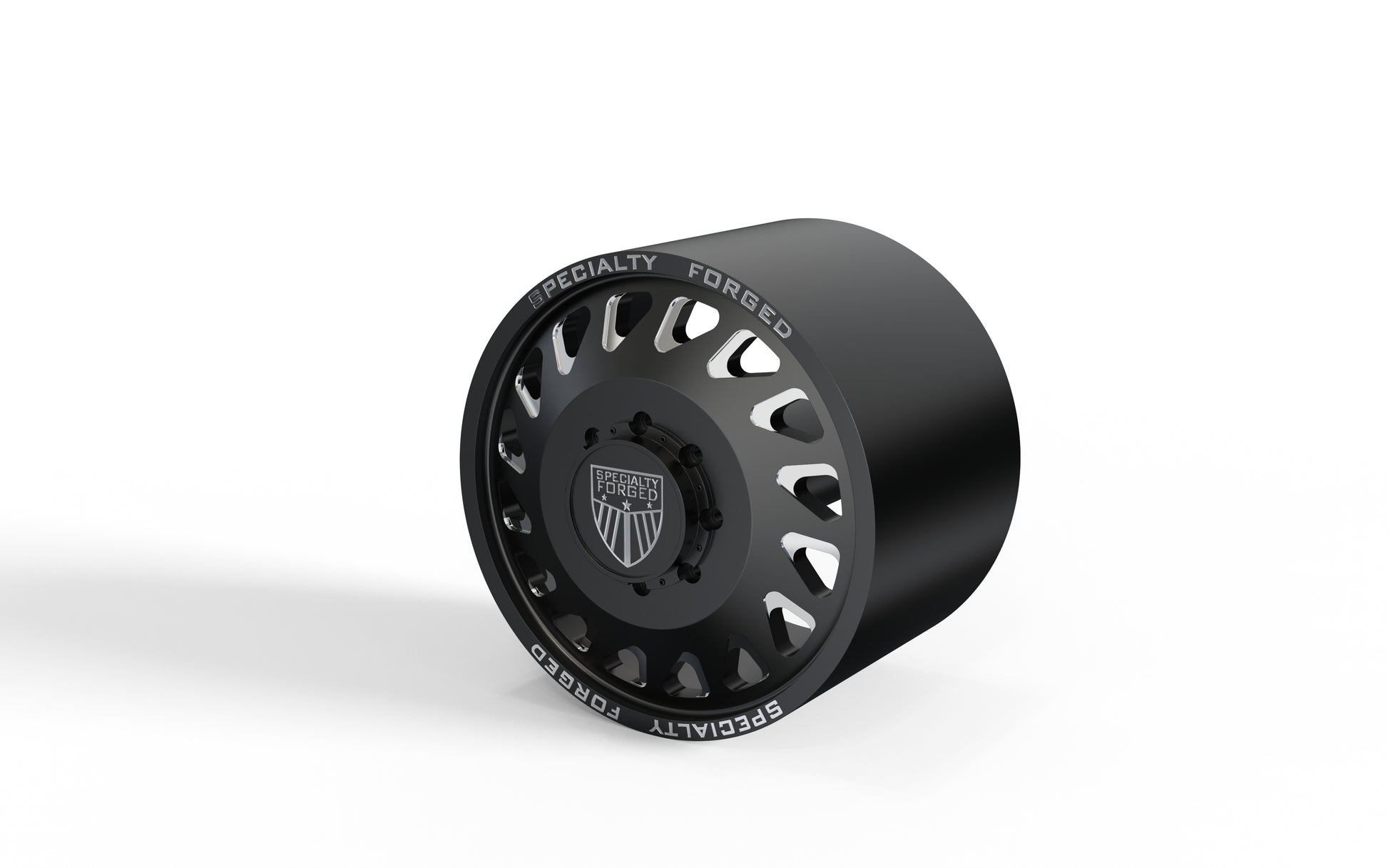 STL FILE FRONT SPECIALITY FORGED D001 DUALLY WHEEL 3D MODEL - ARTISTIT