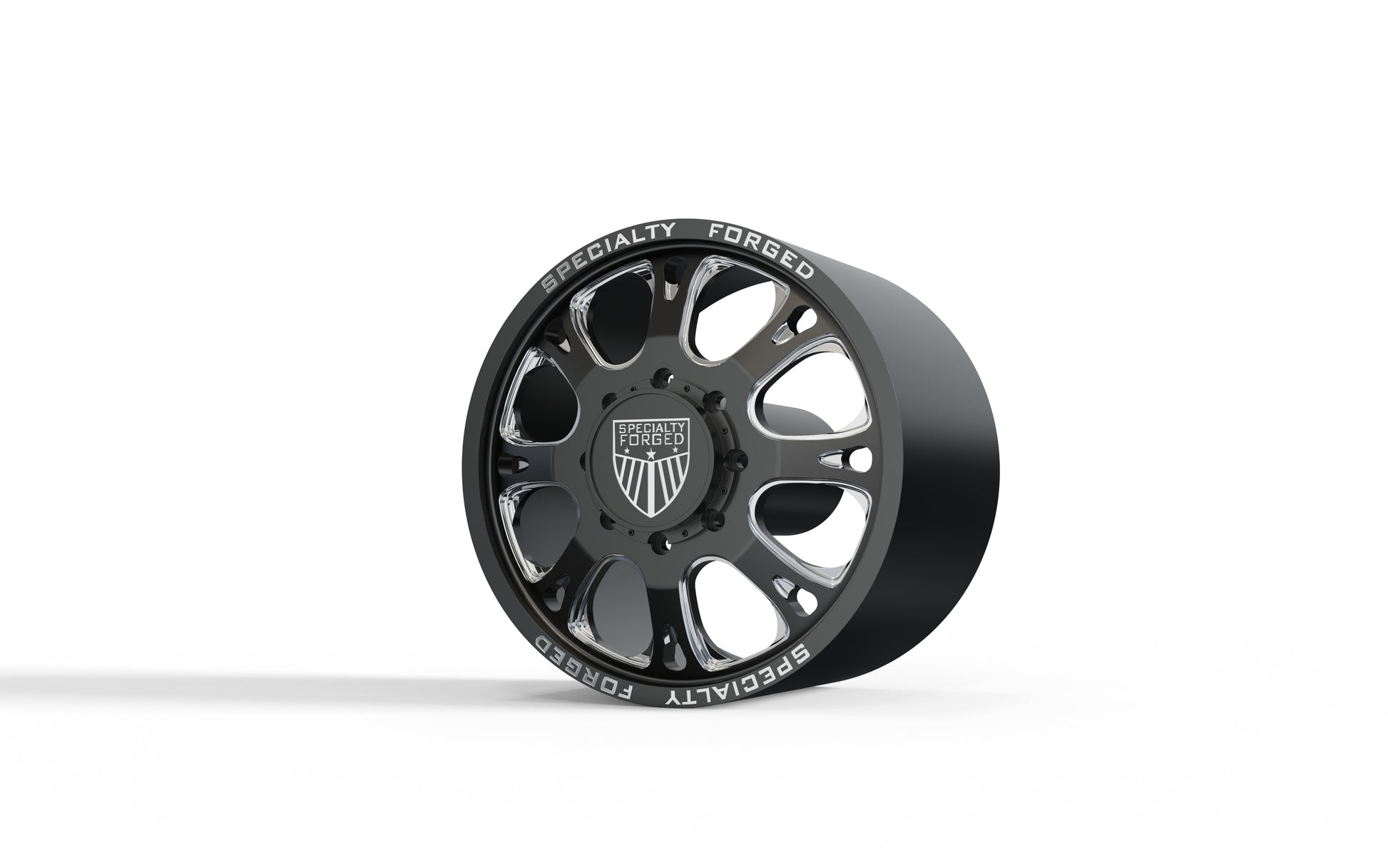 STL FILE FRONT SPECIALITY FORGED D002 DUALLY  WHEEL 3D MODEL - ARTISTIT