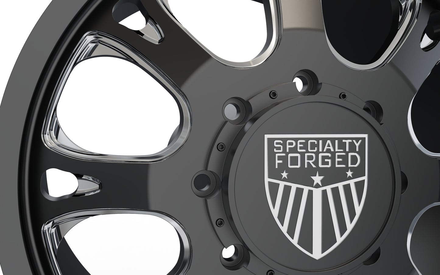 STL FILE FRONT SPECIALITY FORGED D002 DUALLY  WHEEL 3D MODEL - ARTISTIT