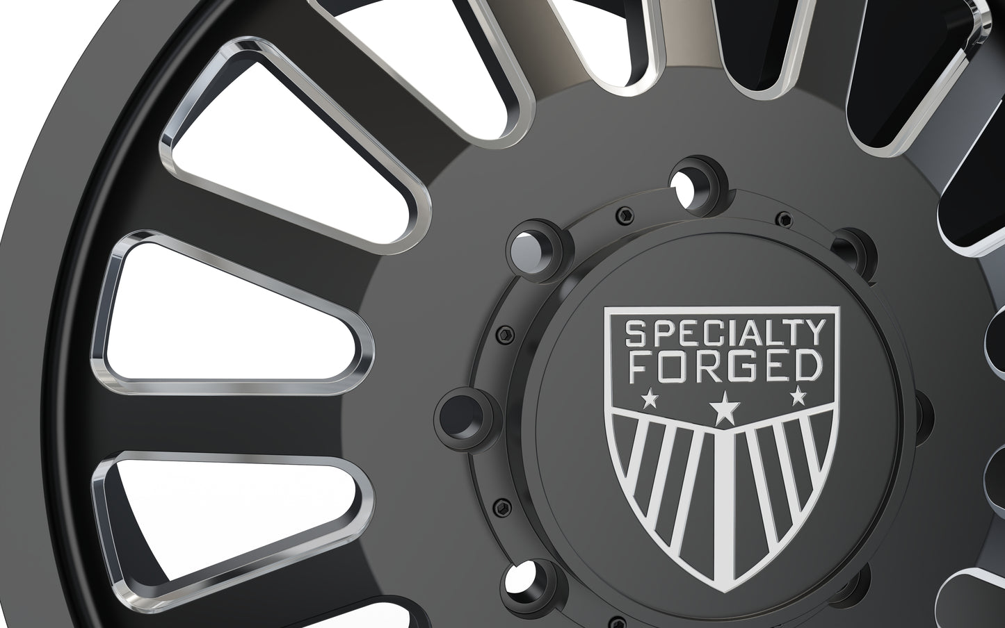 STL FILE FRONT SPECIALITY FORGED D004 DUALLY WHEEL 3D MODEL - ARTISTIT