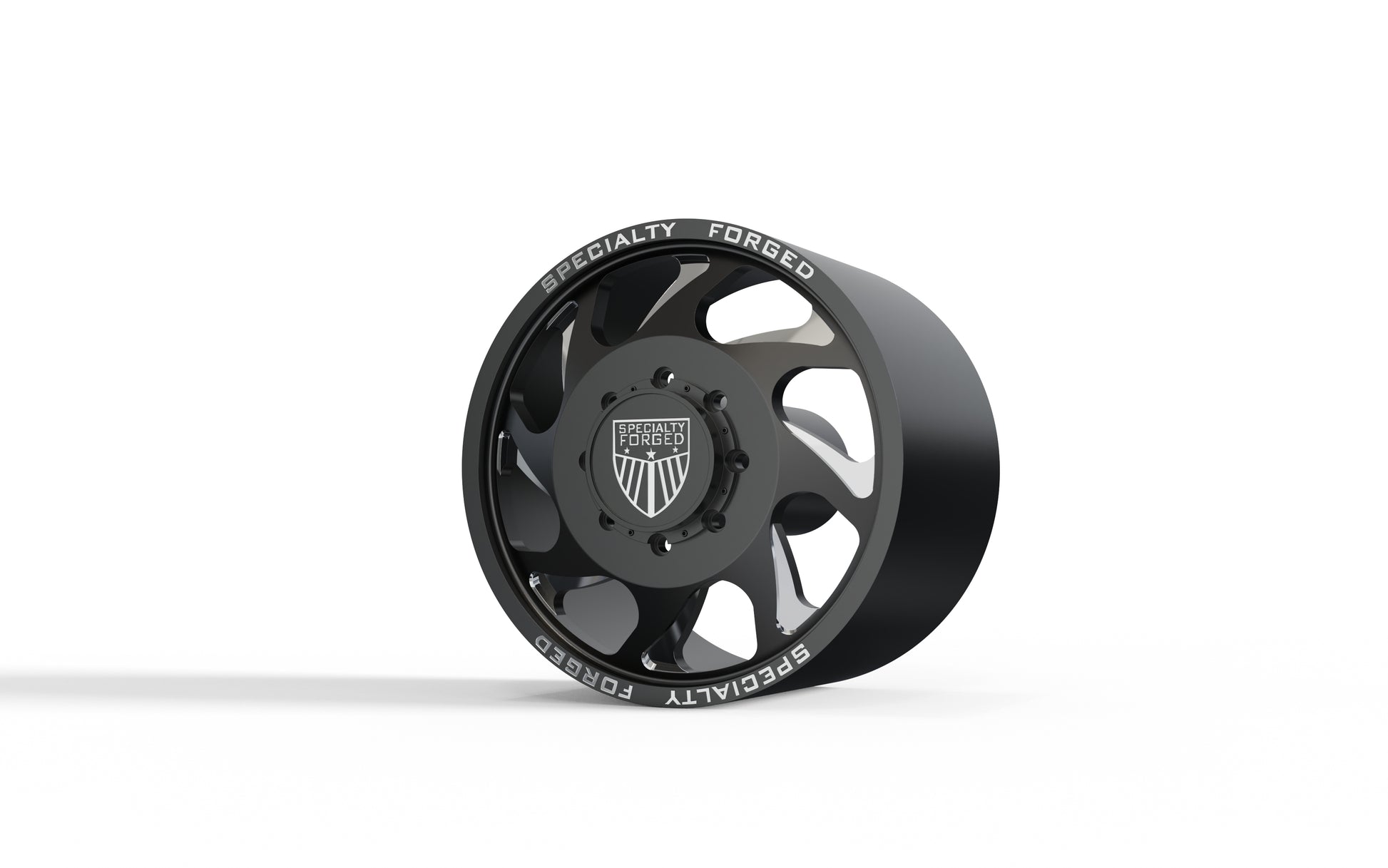 STL FILE FRONT SPECIALITY FORGED D006 DUALLY WHEEL 3D MODEL - ARTISTIT