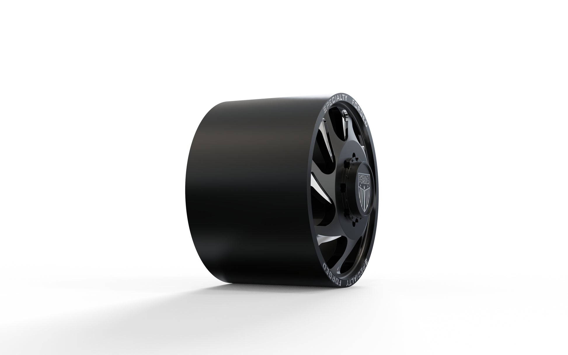 STL FILE FRONT SPECIALITY FORGED D006 DUALLY WHEEL 3D MODEL - ARTISTIT