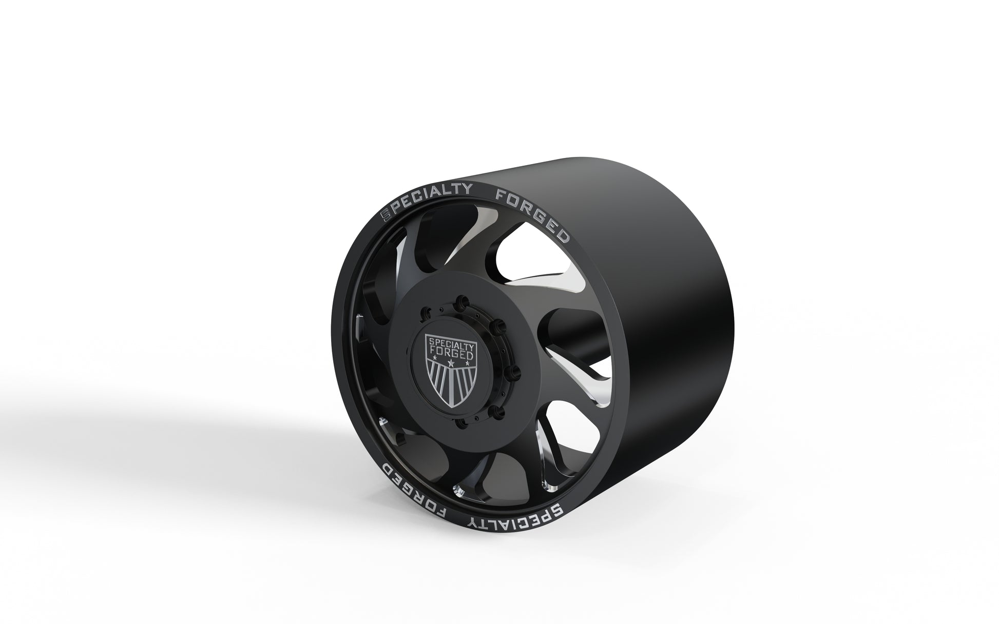 STL FILE FRONT SPECIALITY FORGED D006 DUALLY WHEEL 3D MODEL - ARTISTIT
