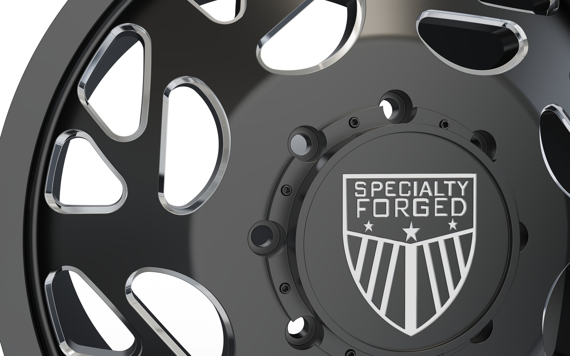 STL FILE FRONT SPECIALITY FORGED D008 DUALLY WHEEL 3D MODEL - ARTISTIT