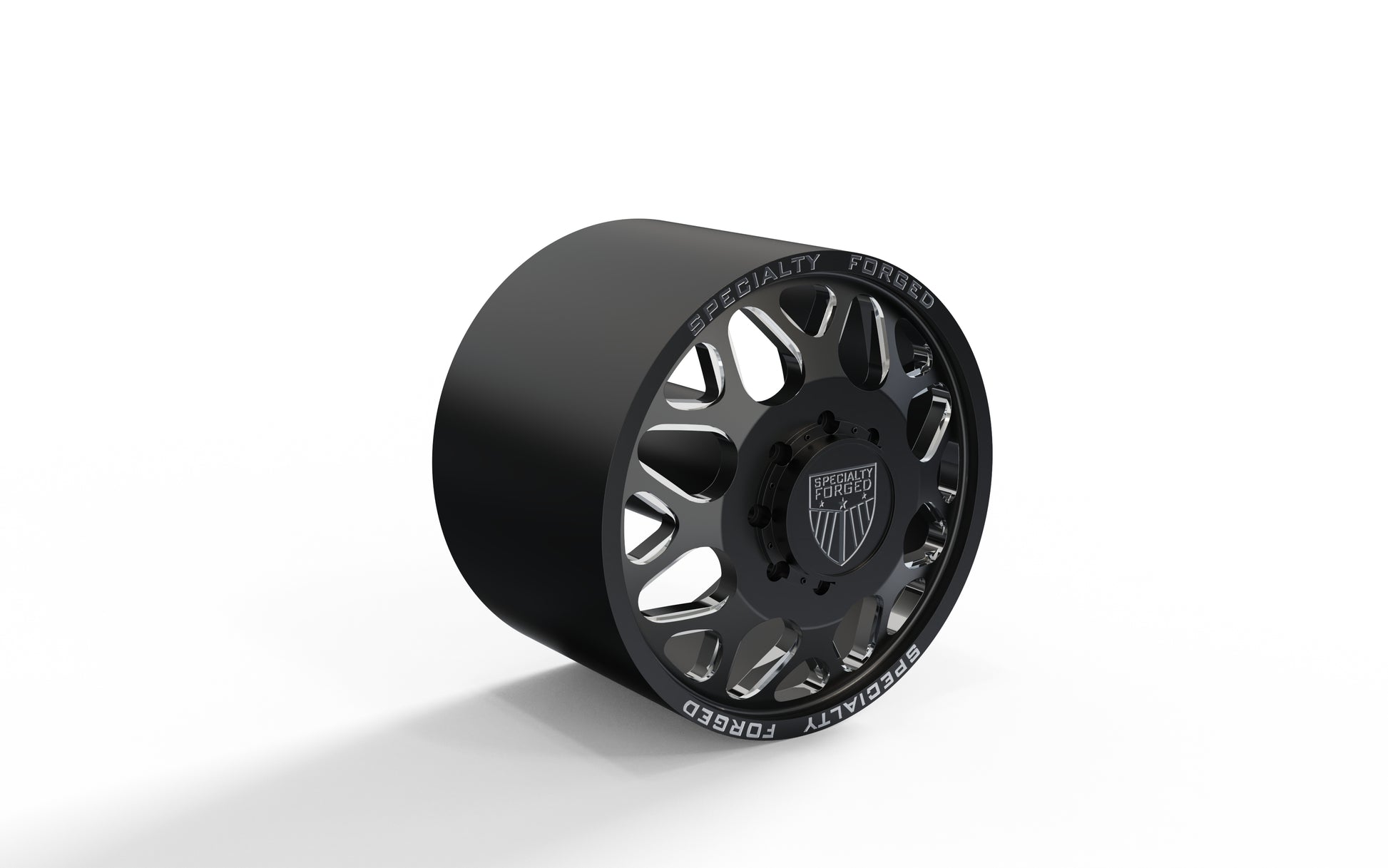 STL FILE FRONT SPECIALITY FORGED D009 DUALLY WHEEL 3D MODEL - ARTISTIT