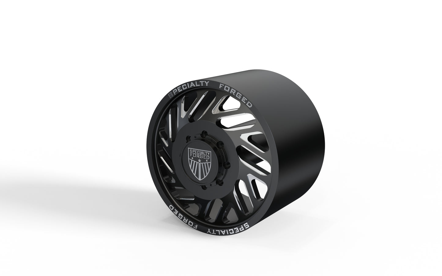 STL FILE FRONT SPECIALITY FORGED D015 DUALLY WHEEL 3D MODEL - ARTISTIT