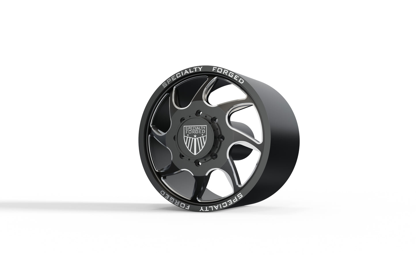 STL FILE FRONT SPECIALITY FORGED D032 DUALLY WHEEL 3D MODEL - ARTISTIT