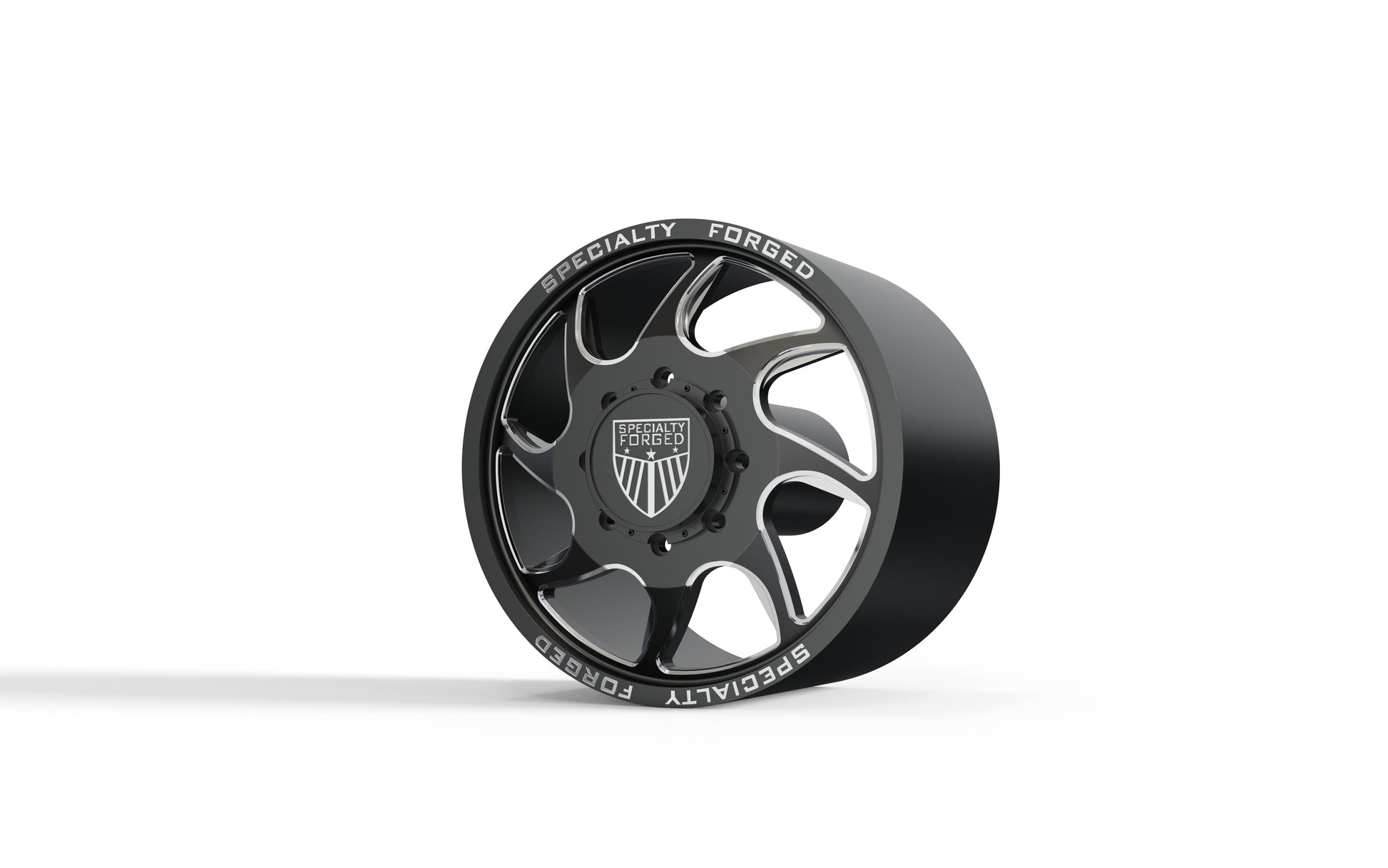 STL FILE FRONT SPECIALITY FORGED D032 DUALLY WHEEL 3D MODEL - ARTISTIT