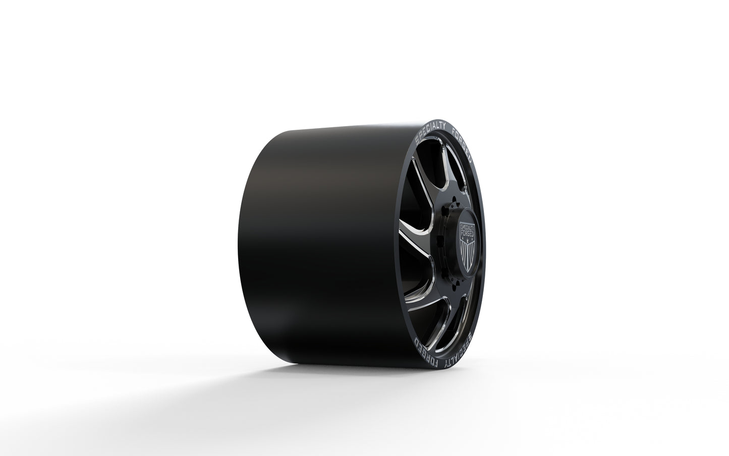 STL FILE FRONT SPECIALITY FORGED D032 DUALLY WHEEL 3D MODEL - ARTISTIT